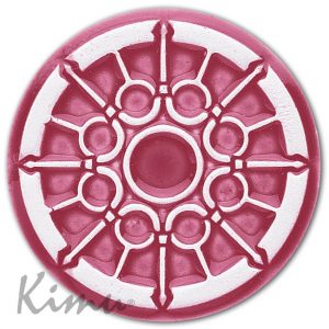 ROSE WINDOW OF CHURCH OF SANTIAGO Pink