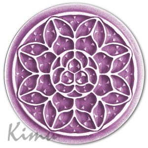 ROSE WINDOW OF PAMPLONA Purple