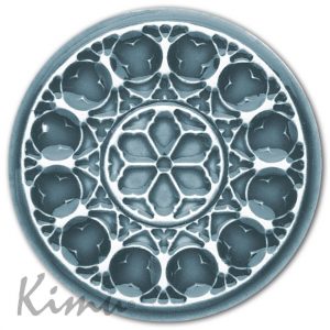 ROSETÓN DEL BUEN PASTOR Índigo