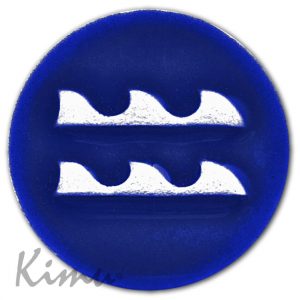 AQUARIUS 21/01 - 19/02 Cobalt blue