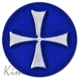 CRUZ TEMPLARIA Cobalto
