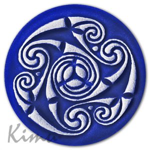 KELLS SPIRAL Cobalt blue